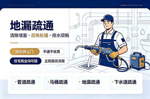 阿克苏地漏疏通